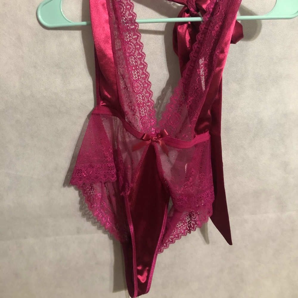 NEW pink Fashion nova lingerie